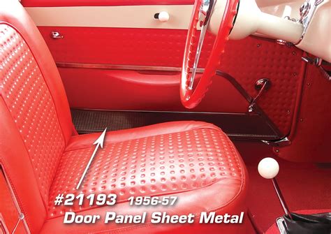 Corvette Door Panel Sheet Metal.: 1956